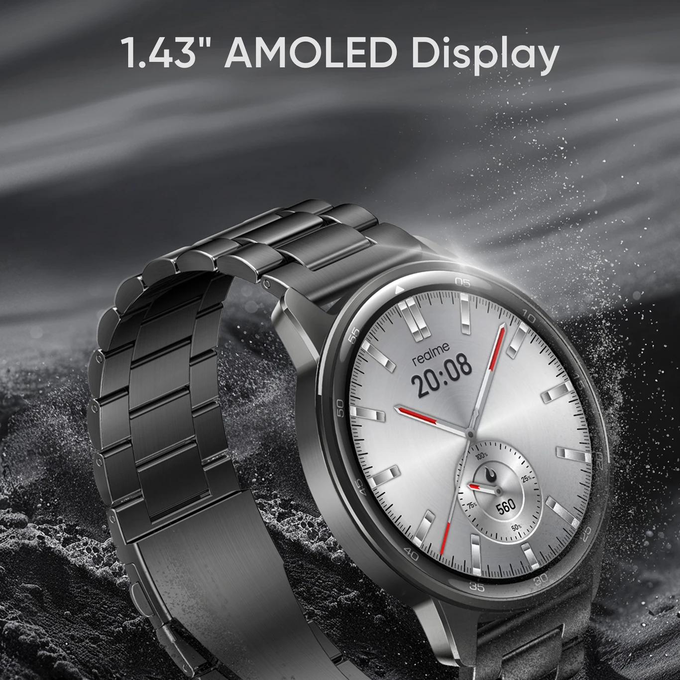 Realme Watch S2, 1.43" AMOLED Display, Super AI Engine & upto 20 days battery Smartwatch thumbnail 2
